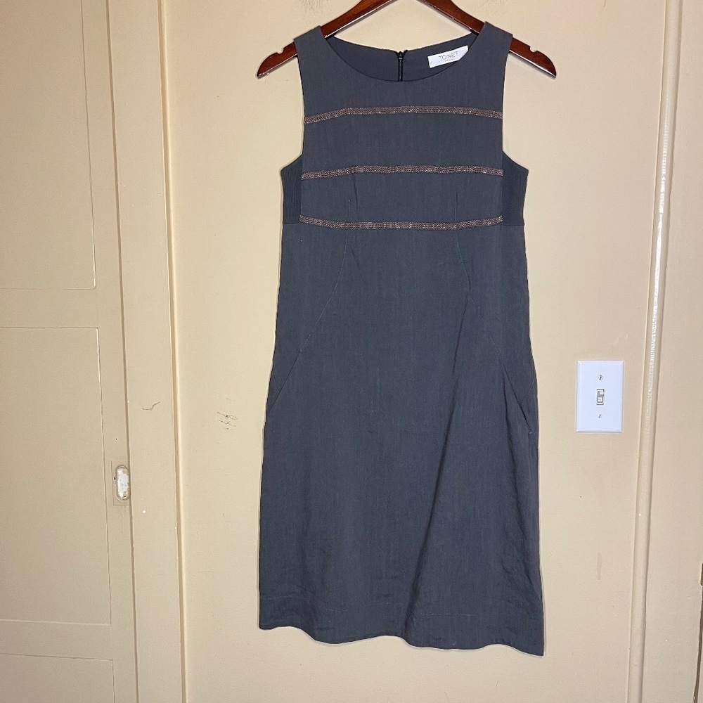 Toteme Charcoal Sleeveless Midi Dress
